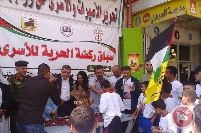 محافظ أريحا يرعى سباق ركضة الحرية تضامناً مع الأسرى