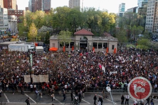 تظاهرات بنيويورك وبالتيمور ضد عنف الشرطة
