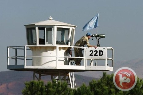 قوات الامم المتحدة تعود إلى الجولان السوري
