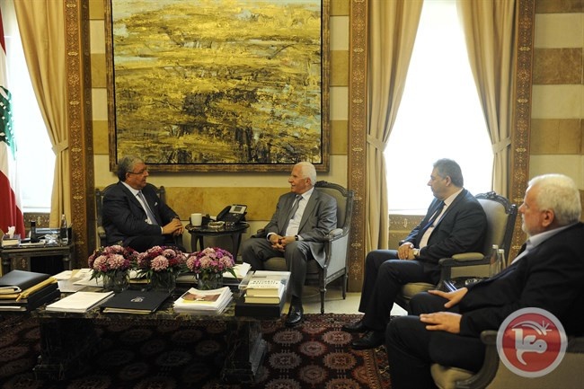 الأحمد يلتقي وزير الداخلية اللبناني