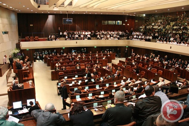 المصادقة بالقراءة الأولى على منع العليا مناقشة التماسات الفلسطينيين