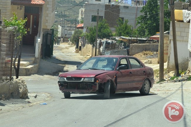 الشرطة تتلف 91 مركبة غير قانونية ببلدة ترقوميا بالخليل