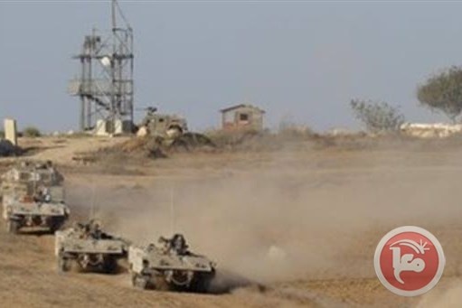 الاحتلال يطلق النار وقنابل الغاز صوب الاراضي الزراعية وسط قطاع غزة