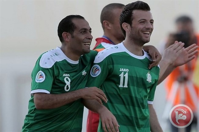 كأس الاتحاد الآسيوي: الوحدات 4 - النهضة 0