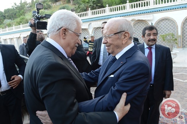 الهباش ينقل رسالة الى الرئيس التونسي