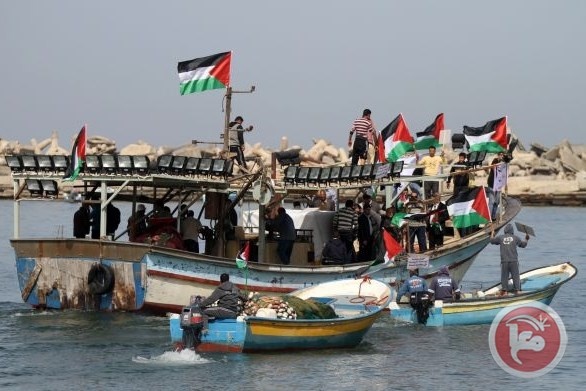 Palestinians abroad.  They announce their intention to launch the campaign "Open the ports of Gaza"