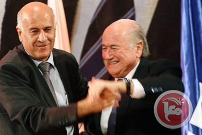 بلاتر من القدس: أشعر أننا في كامب ديفيد