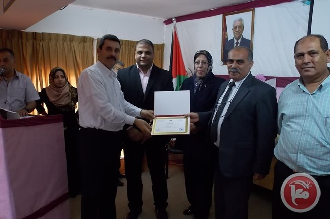 تربية قلقيلية تنظم مهرجان الإبداع والتميّز السنوي لتكريم مبدعيها