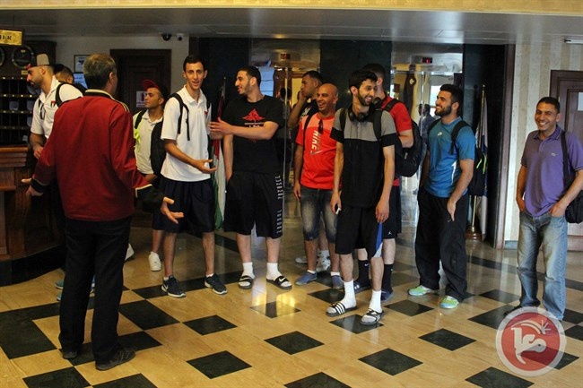 منتخب السلة وصل عمان