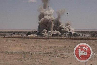 صور- داعش يدمر سجن تدمر