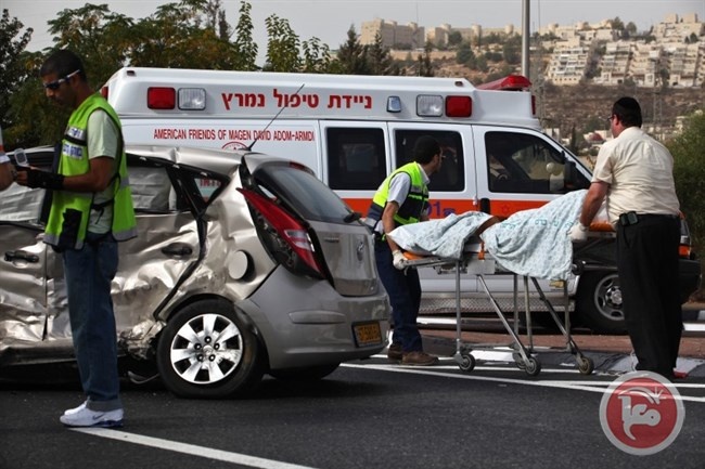 مقتل شخصين واصابة 5 بحادث سير جنوب اسرائيل