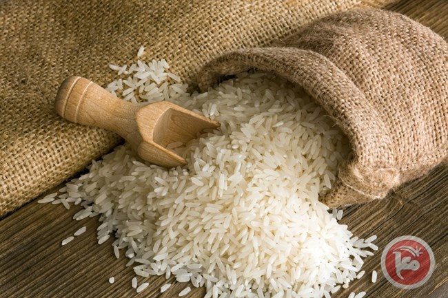 ضبط 40 طن أرز فاسد في نابلس