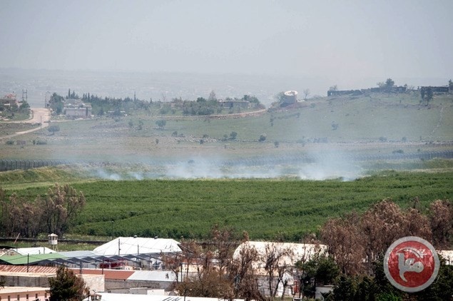 سقوط قذائف هاون في الجولان واسرائيل تقصف الجيش السوري