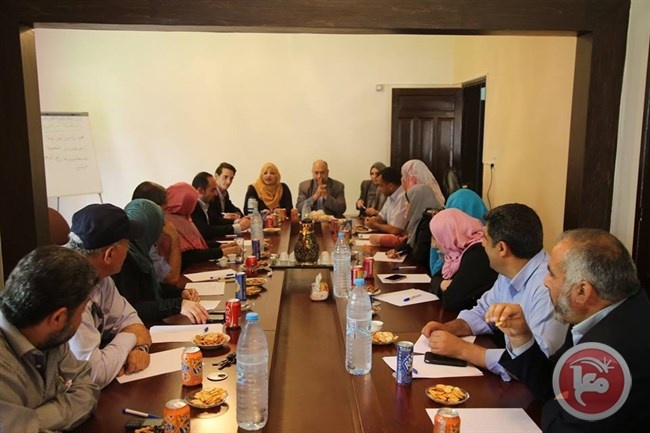 المجلس الفلسطيني للتمكين الوطني ينظم ورشة تفاكر حول الإعلام