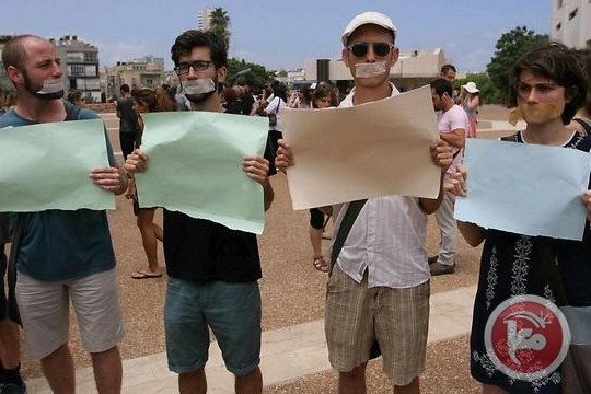 تظاهرة للفنانين في تل أبيب ضد وزيرة الثقافة