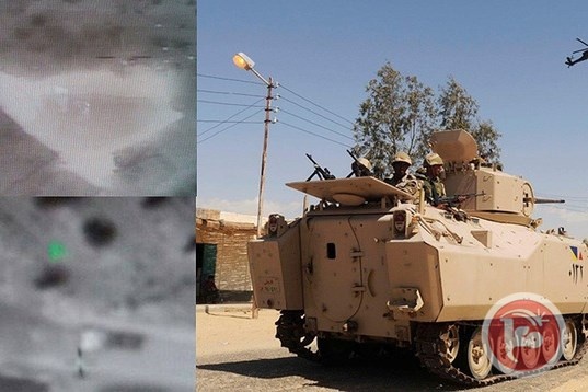 مقتل 17 مسلحا خلال ضربات جوية بالعريش ووسط سيناء