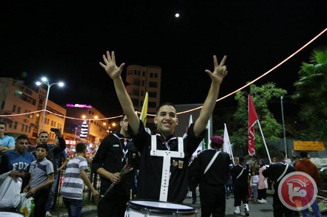 كشافة نادي طارق بن زياد تســـــتعد لعرض ليلة العيــد المبارك