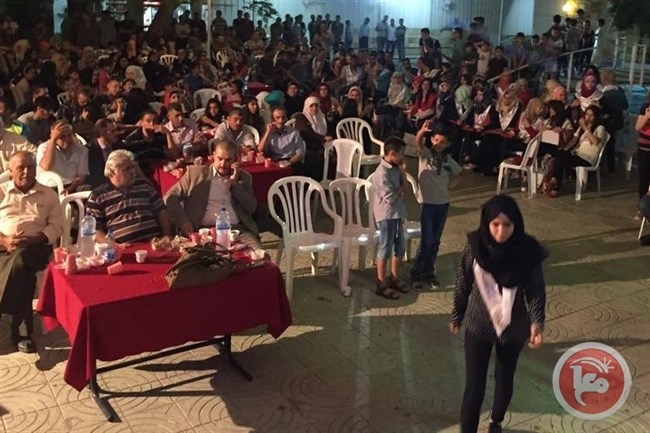 في مهرجان جماهيري حاشد نادي بيت ايبا يكرم طلبة الثانوية العامة