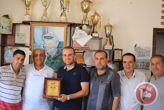 وفد من جمعية الكتاب المقدس يزور جمعية قدامى الرياضيين بغزة