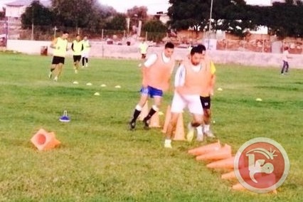استعدادات مكثفة لنادي نعلين لمقابلة الوحدات والجزيرة الاردنيين الجمعة