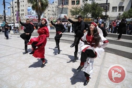 &lt;div&gt;صورة وتعليق: &lt;/div&gt;رام الله - مسيرة لدعم الهوية التراثية الفلسطينية
