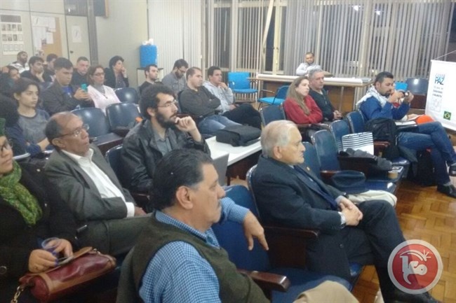 سفارة فلسطين بالبرازيل تزور اللاجئين الوافدين من سوريا