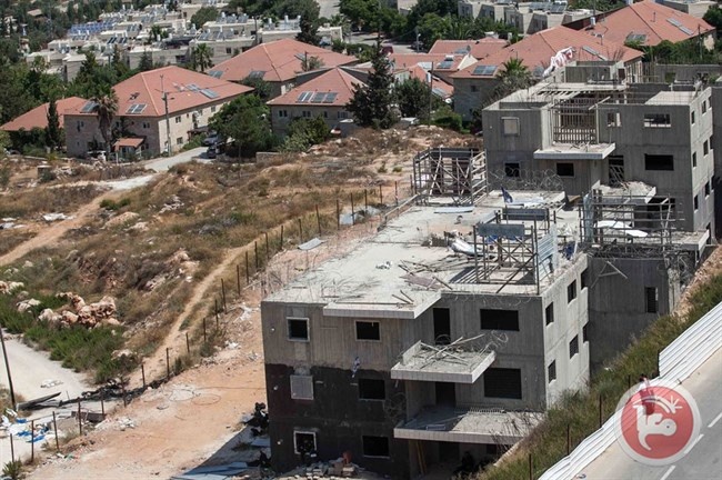 إسرائيل تخطط لبناء نحو 2400 وحدة استيطانية في الضفة والقدس