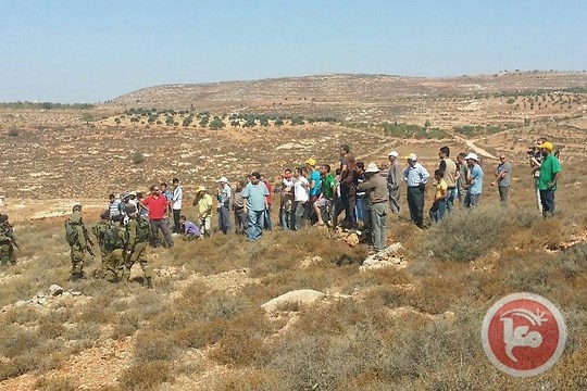 اندلاع مواجهات قرب الجلزون