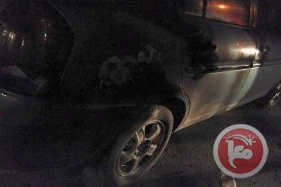 مجهولون يحرقون سيارة الوزير الاسبق وصفي قبها