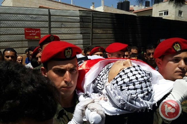 صور- تشييع جثمان الشهيد الخالدي