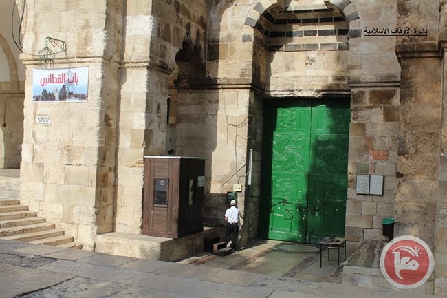 أبواب الأقصى موصدة بوجه المسلمين