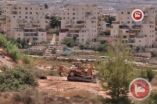 الاحتلال يخطر بإخلاء أرض في واد فوكين غرب بيت لحم