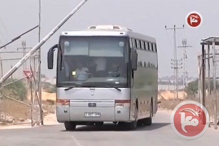 فريق اهلي الخليل يصل الى غزة