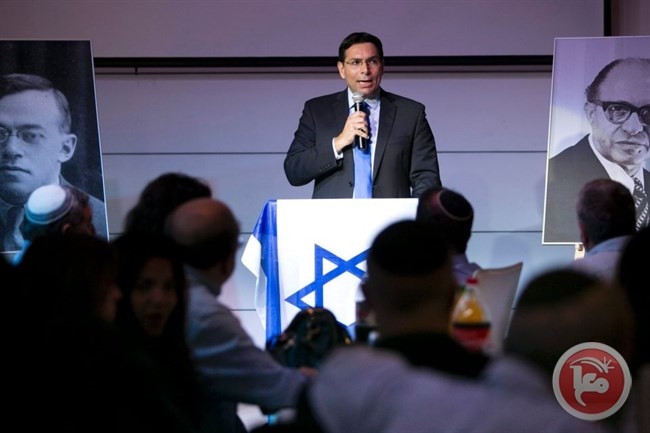 مندوب اسرائيل بالأمم المتحدة يهاجم مؤسسات فلسطينية