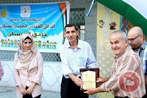 نادي شباب نابلس ينظم الحفل الختامي لنادي الفرسان الصيفي