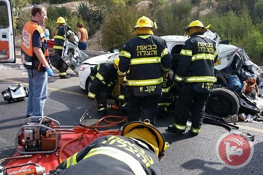 14 اصابة في حادث سير شمال إسرائيل
