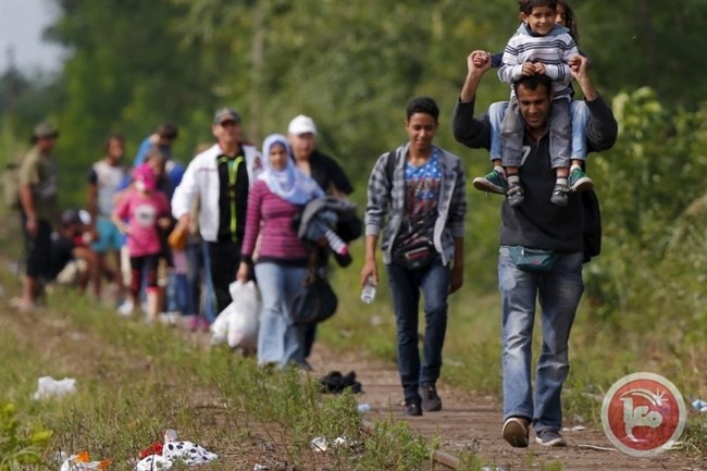 &lt;div&gt;صورة وتعليق: &lt;/div&gt;بينهم فلسطينيون- آلاف المهاجرين من سوريا يزحفون نحو أوروبا