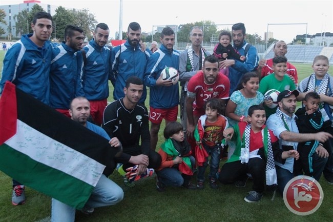نصر الله يدعو إلى مؤازرة منتخب فلسطين بكرة القدم أمام الاماراتي