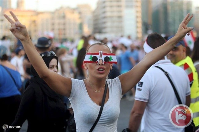 صور - متظاهرون يمهلون الحكومة اللبنانية 72 ساعة