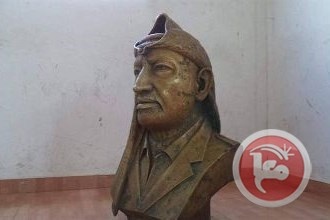 شرطة غزة تعثر على تمثال مسروق للراحل عرفات