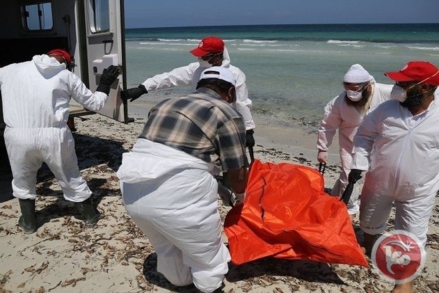 انتشال 183 جثة لمهاجرين على شواطئ ليبيا