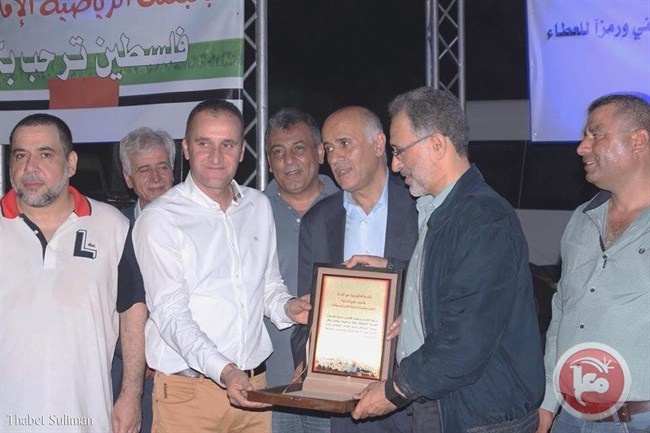 النتشة: الإمارات وفلسطين واحد والرياضة أعادت القضية لحضنها العربي