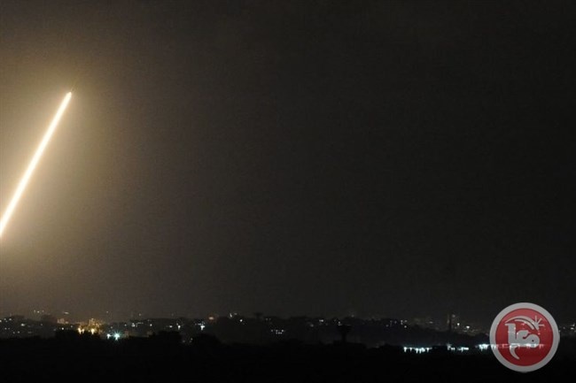 سقوط صاروخ من غزة على أشكول