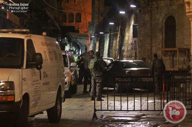 انباء اولية عن عملية طعن في القدس وهناك اصابة خطيرة