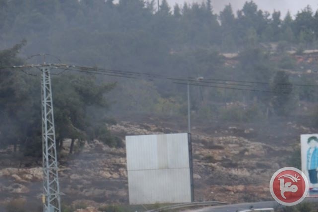 اطلاق نار على موقع للاحتلال غرب رام الله