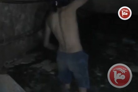 انهيارات على طول حدود غزة