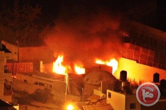 عشرات الشبان يتصدون للمستوطنين في نابلس