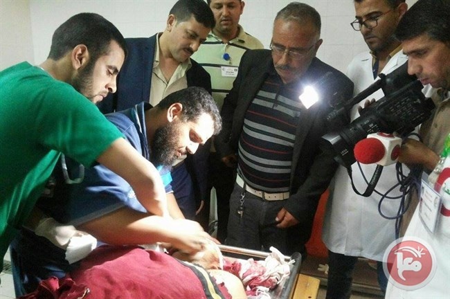 تشييع الشهيد المسالمة ببيت عوا واندلاع مواجهات