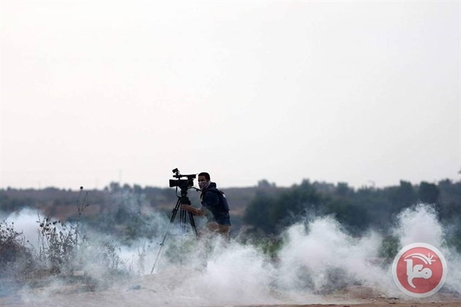 صحفيون بلا حماية على حدود غزة