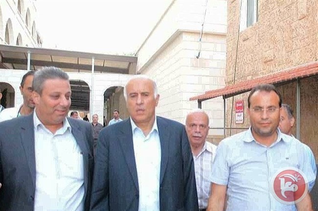 الرجوب يلتقي رؤساء وفعاليات جنين